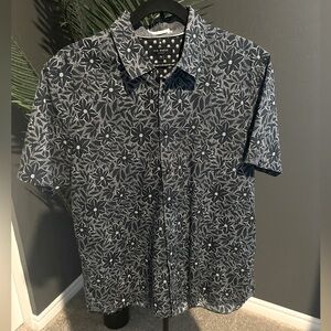 Ted Baker London- Men's Short Sleeve Button-Down: